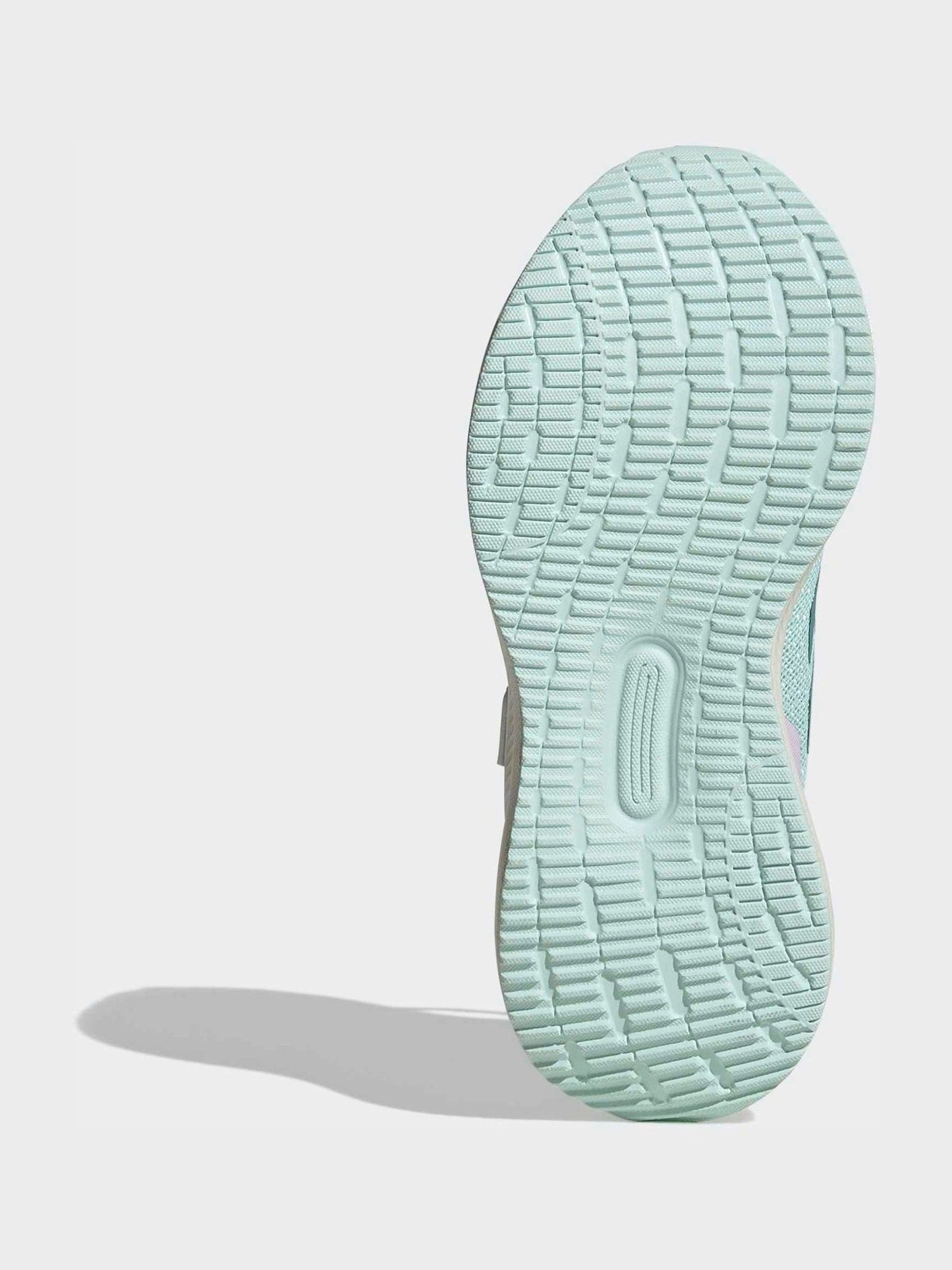 adidas Green Runfalcon 5 Elastic Lace Running Kids Trainers image 8