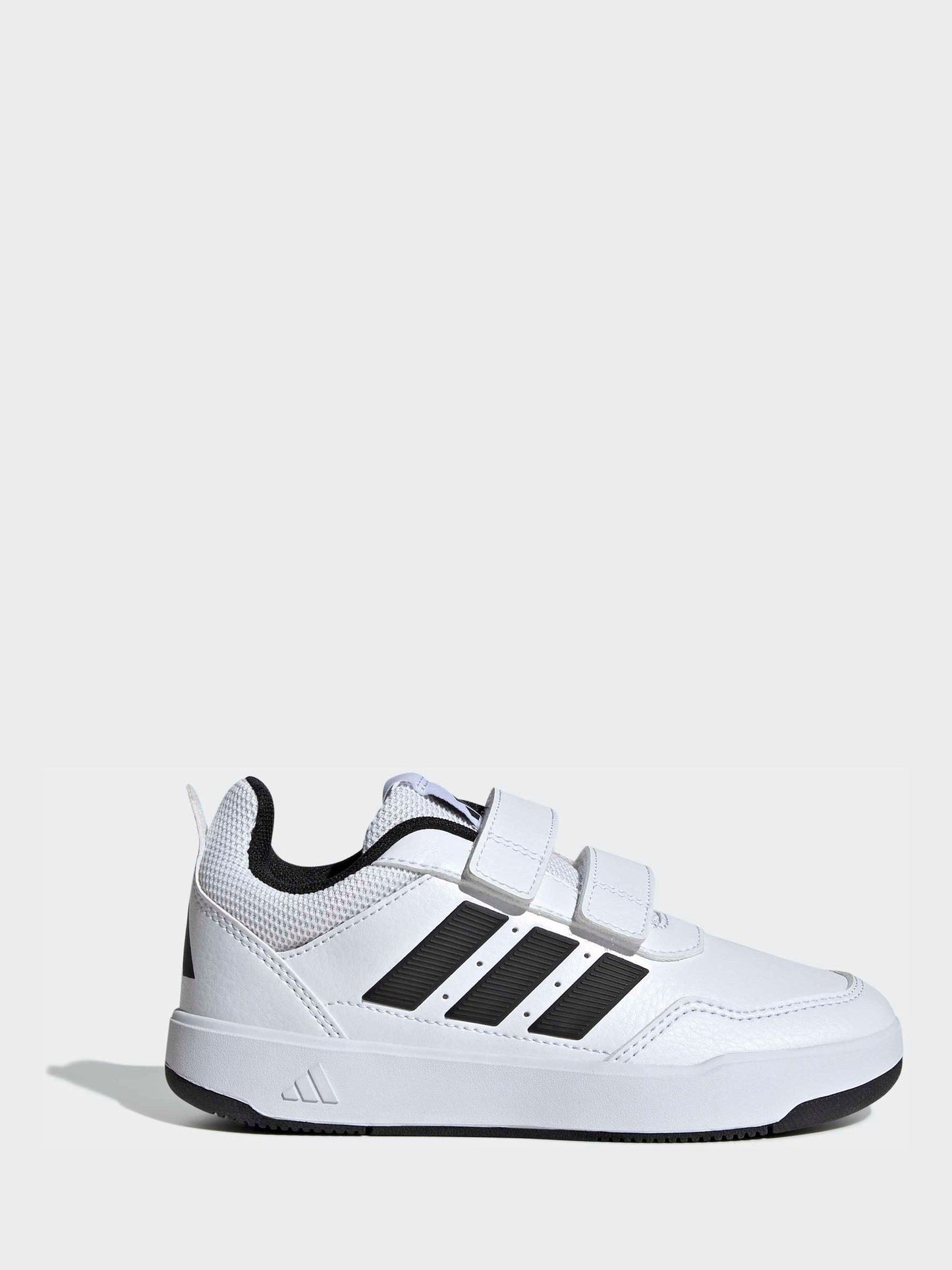 adidas White/Black Hook and Loop Tensaur Sport 3.0 Junior Trainers image 1