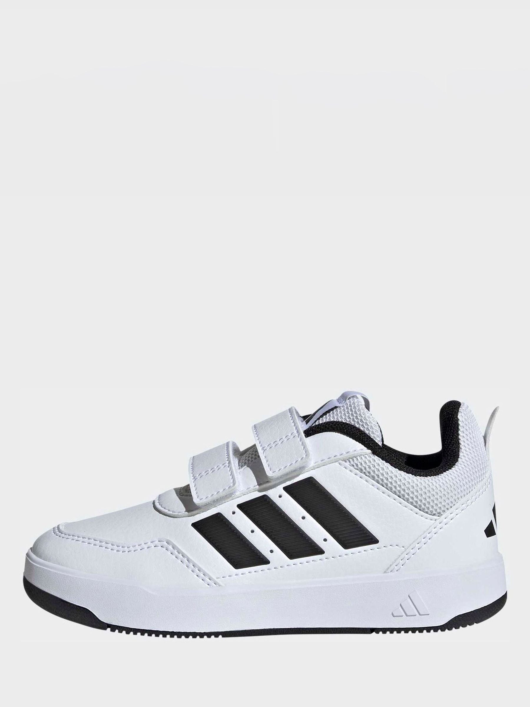 adidas White/Black Hook and Loop Tensaur Sport 3.0 Junior Trainers image 6