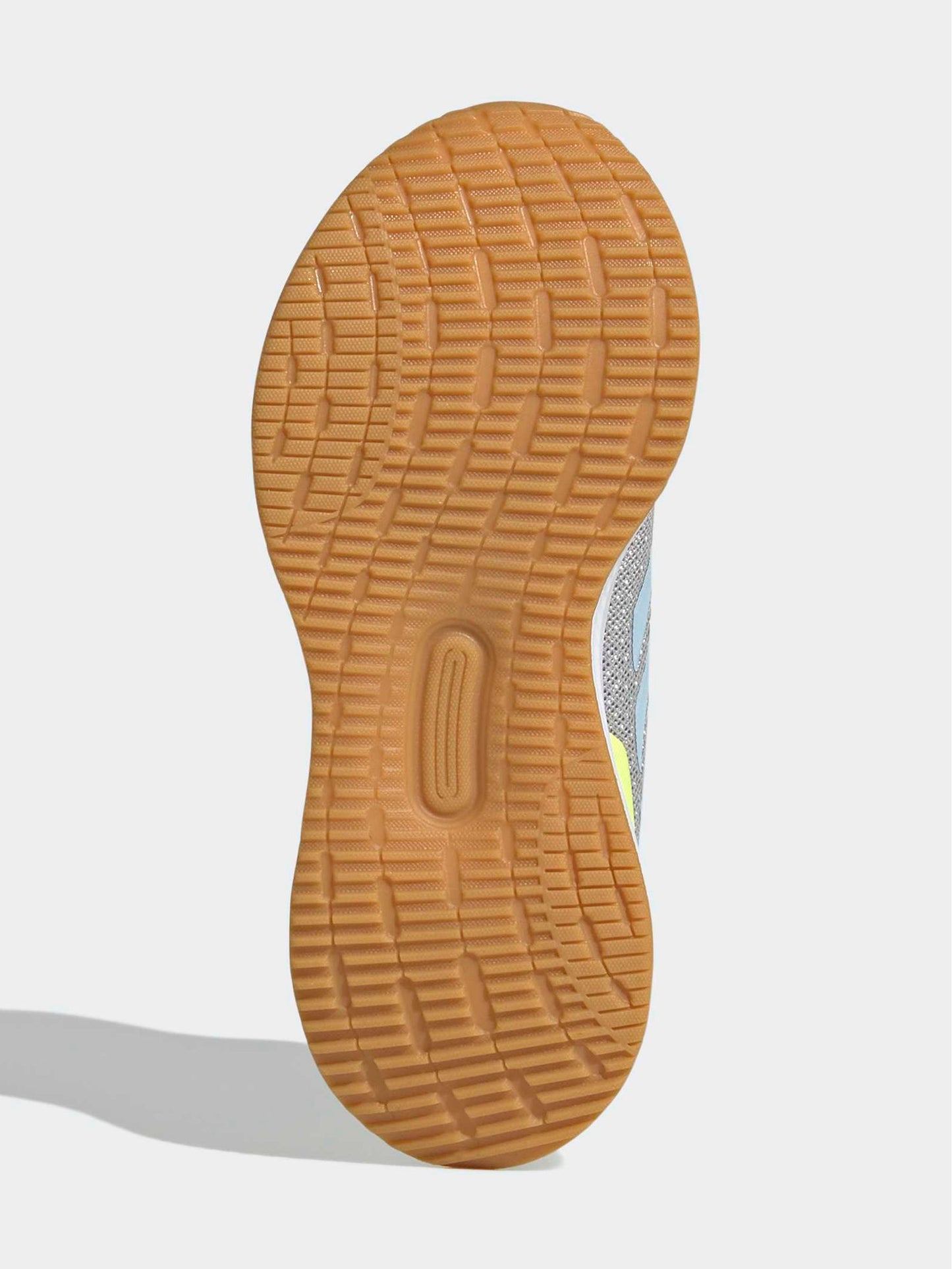 adidas Grey Runfalcon 5 Elastic Lace Running Kids Trainers image 9