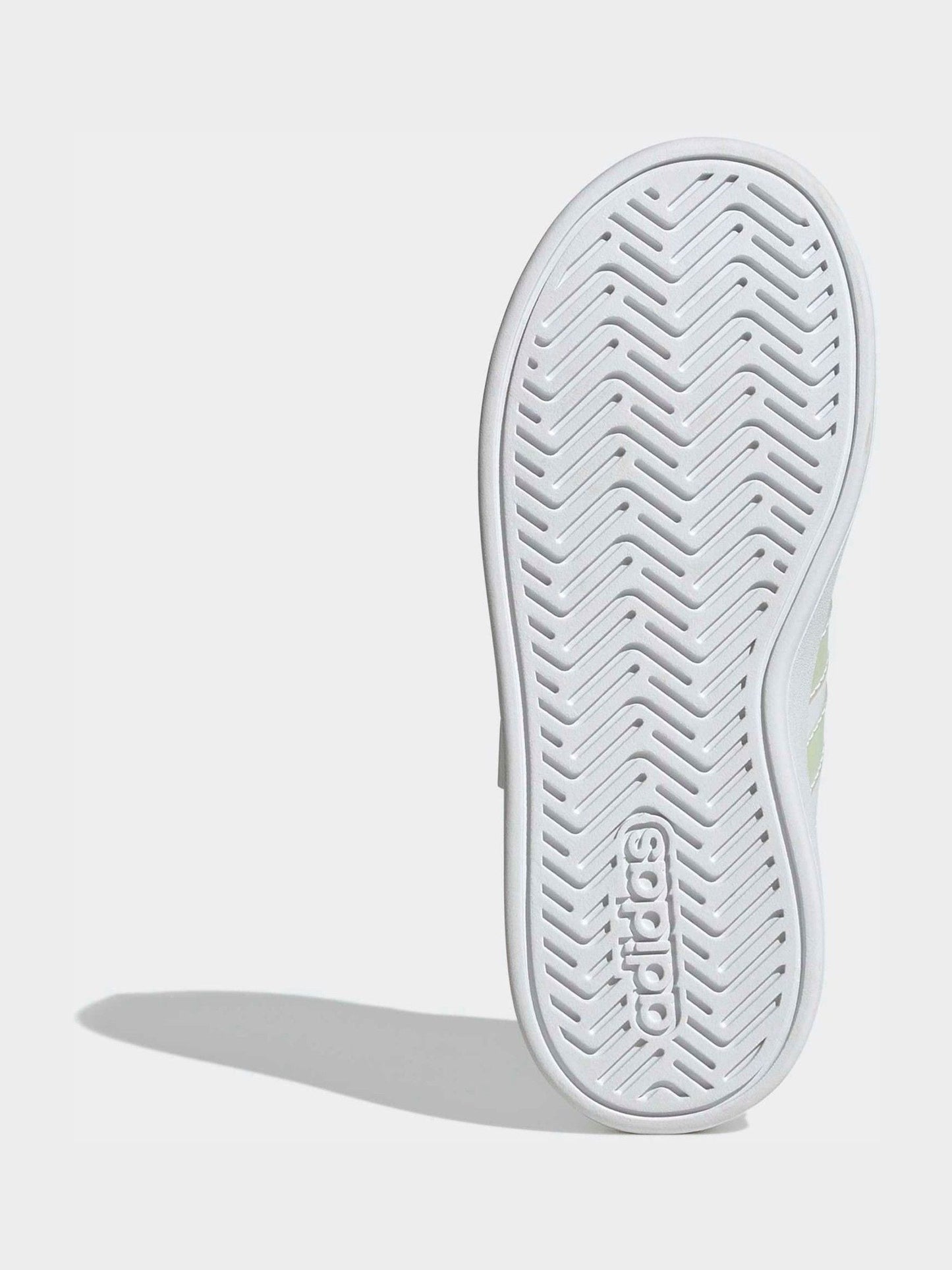 adidas White Grand Court 3.0 Kids Trainers image 7