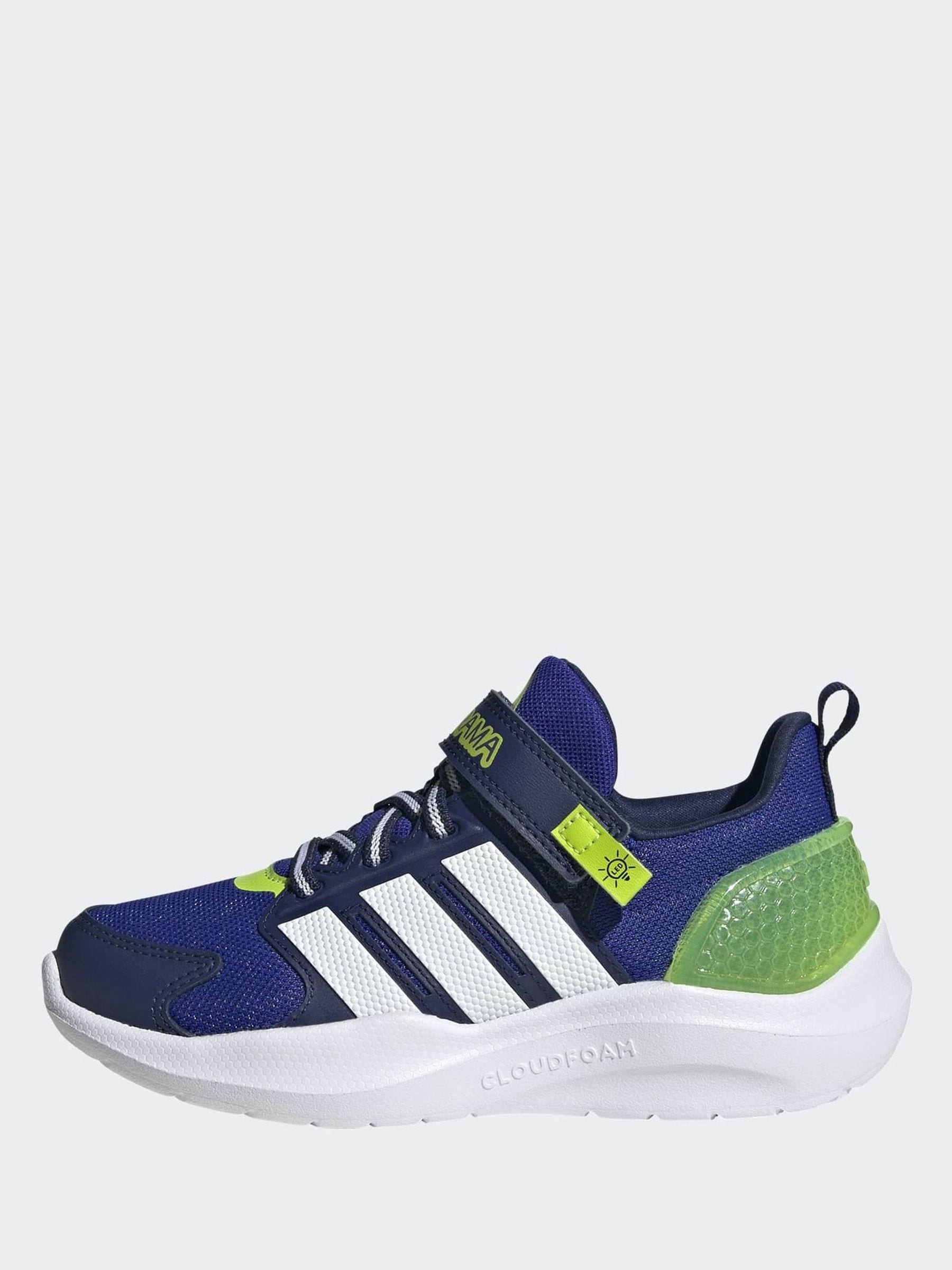 adidas Blue Lightorama Kids Trainers image 11