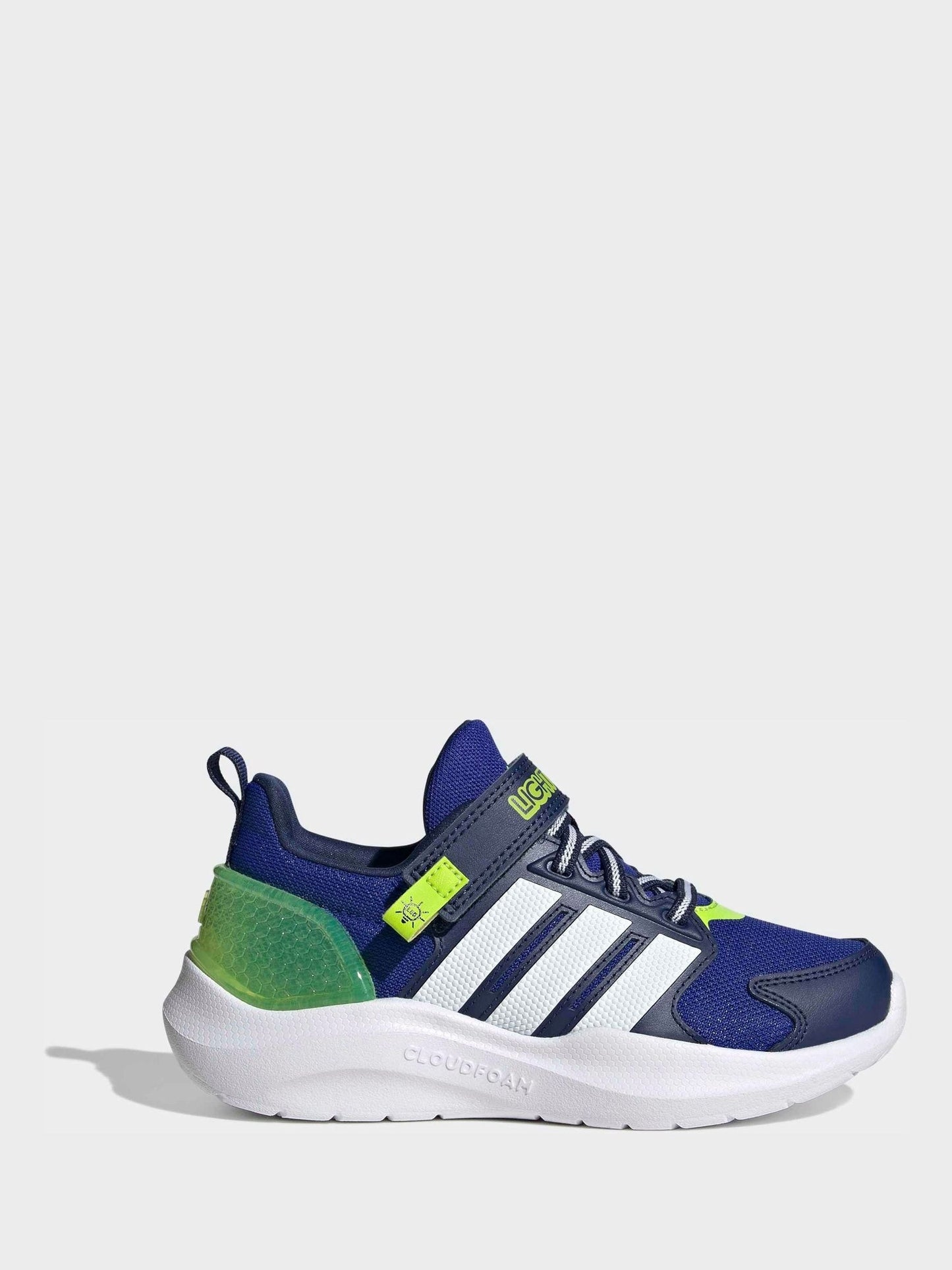adidas Blue Lightorama Kids Trainers image 3