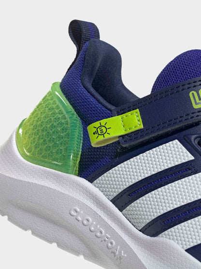 adidas Blue Lightorama Kids Trainers image 8