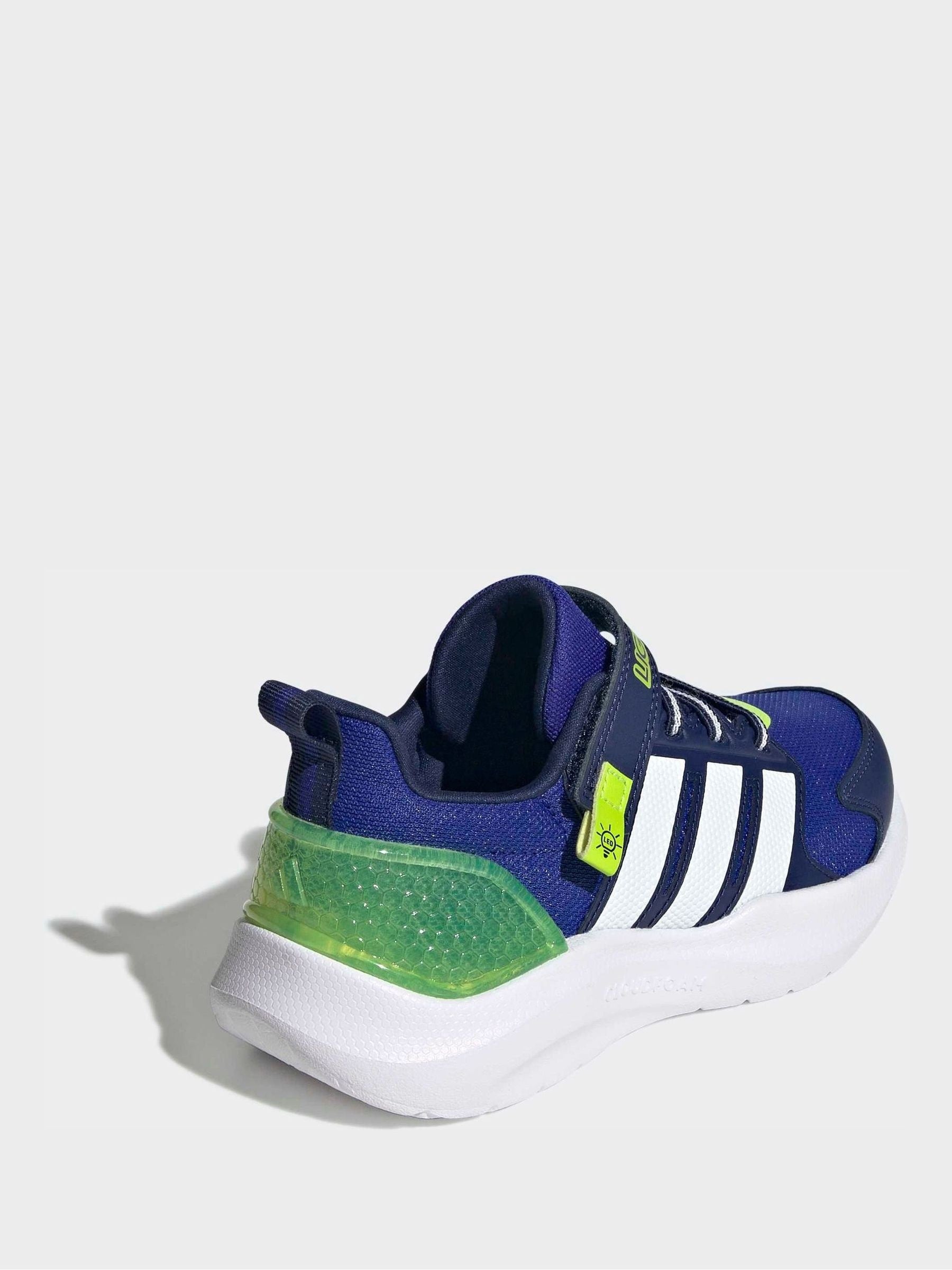 adidas Blue Lightorama Kids Trainers image 10
