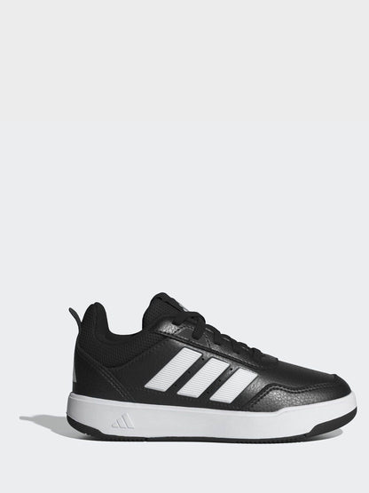 adidas Black Ground/White Hook and Loop Tensaur Sport 3.0 Junior Trainers image 1