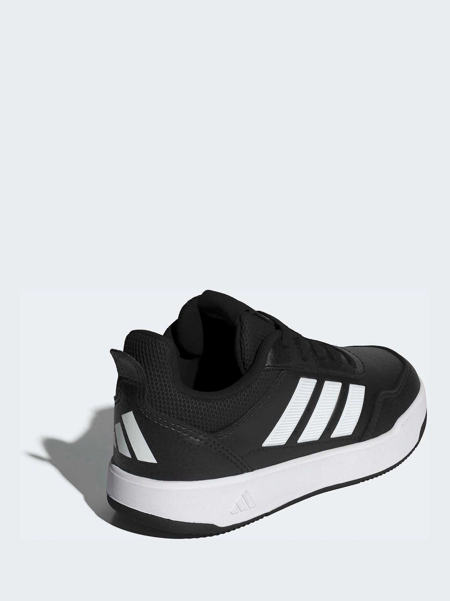 adidas Black Ground/White Hook and Loop Tensaur Sport 3.0 Junior Trainers image 5