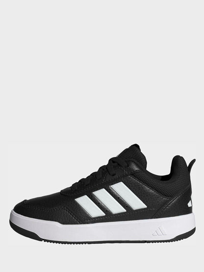 adidas Black Ground/White Hook and Loop Tensaur Sport 3.0 Junior Trainers image 6