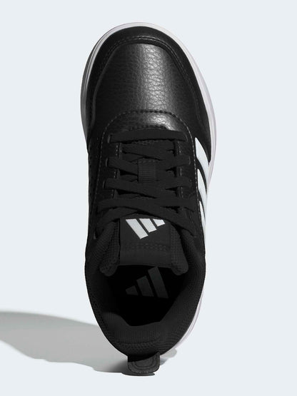adidas Black Ground/White Hook and Loop Tensaur Sport 3.0 Junior Trainers image 8