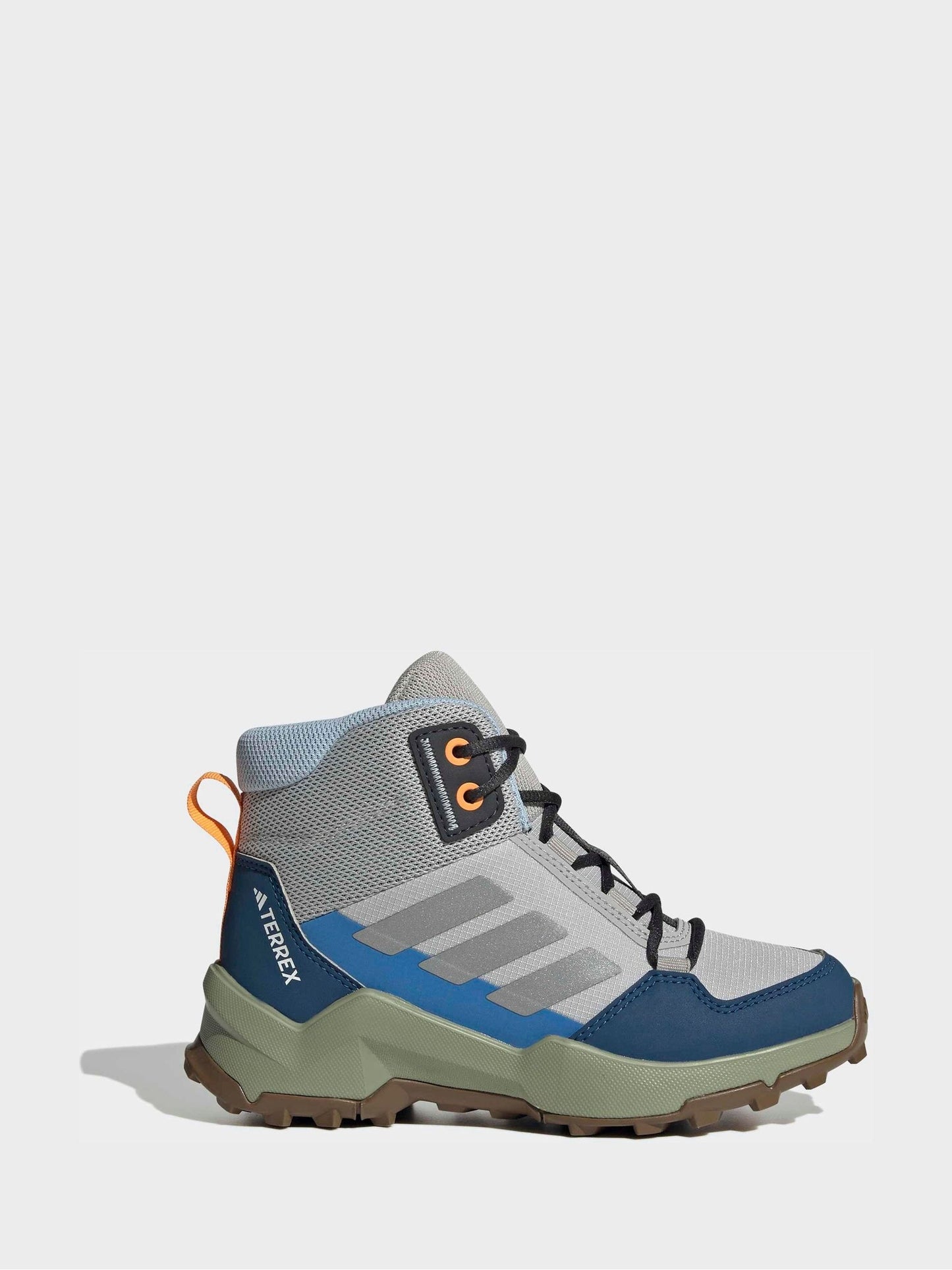 adidas Grey Terrex Ax4r Mid Hiking Kids Trainers image 1
