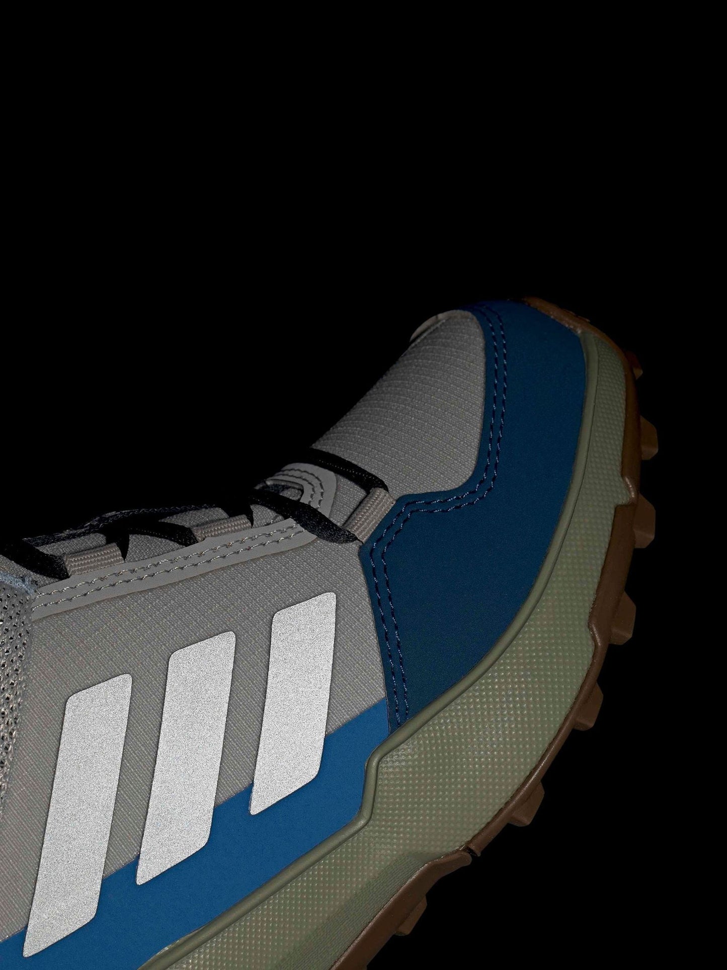 adidas Grey Terrex Ax4r Mid Hiking Kids Trainers image 2