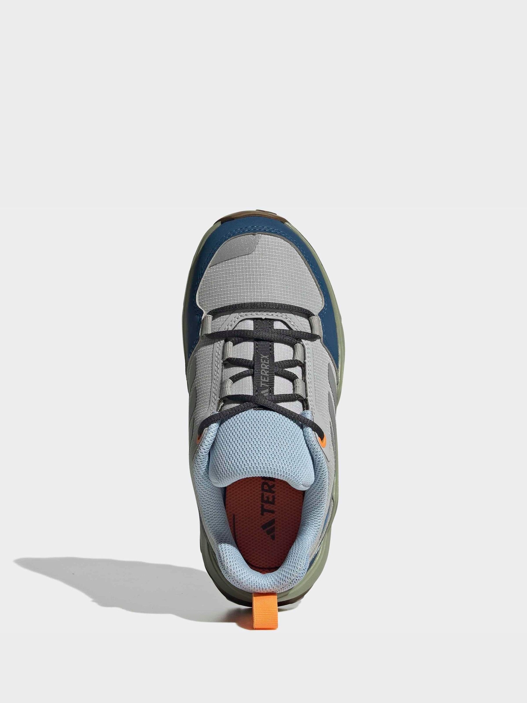 adidas Grey Terrex Ax4r Hiking Kids Trainers image 11