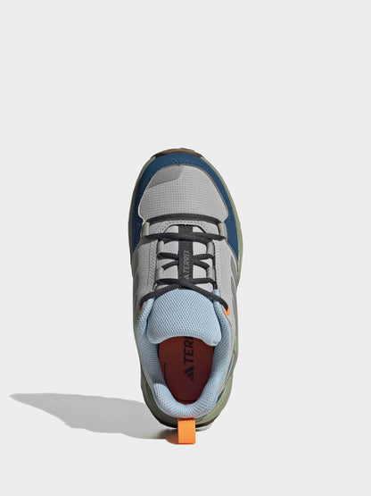 adidas Grey Terrex Ax4r Hiking Kids Trainers image 11