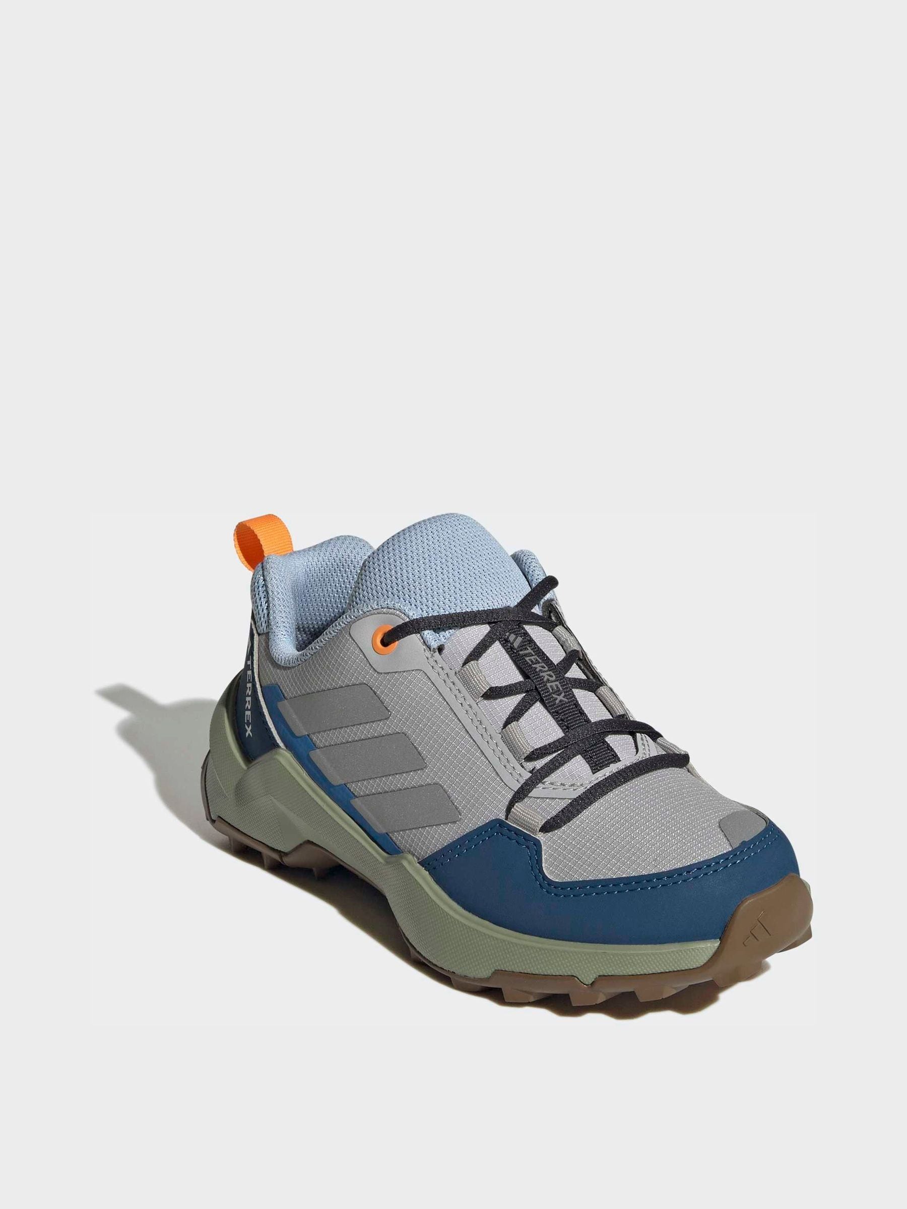 adidas Grey Terrex Ax4r Hiking Kids Trainers image 14