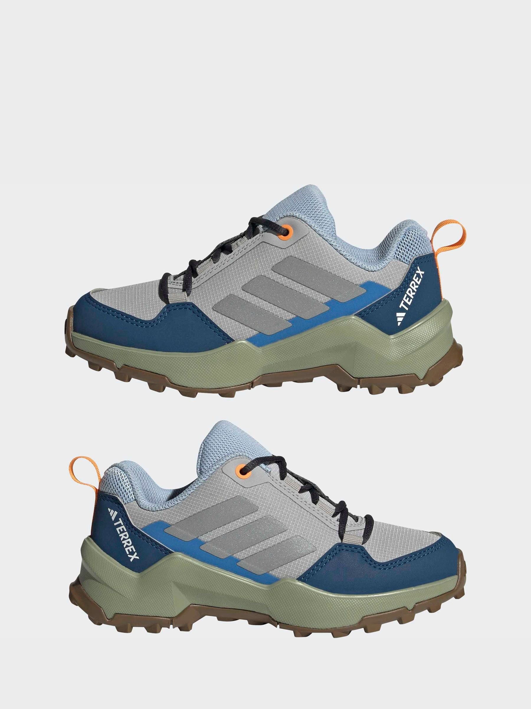 adidas Grey Terrex Ax4r Hiking Kids Trainers image 16