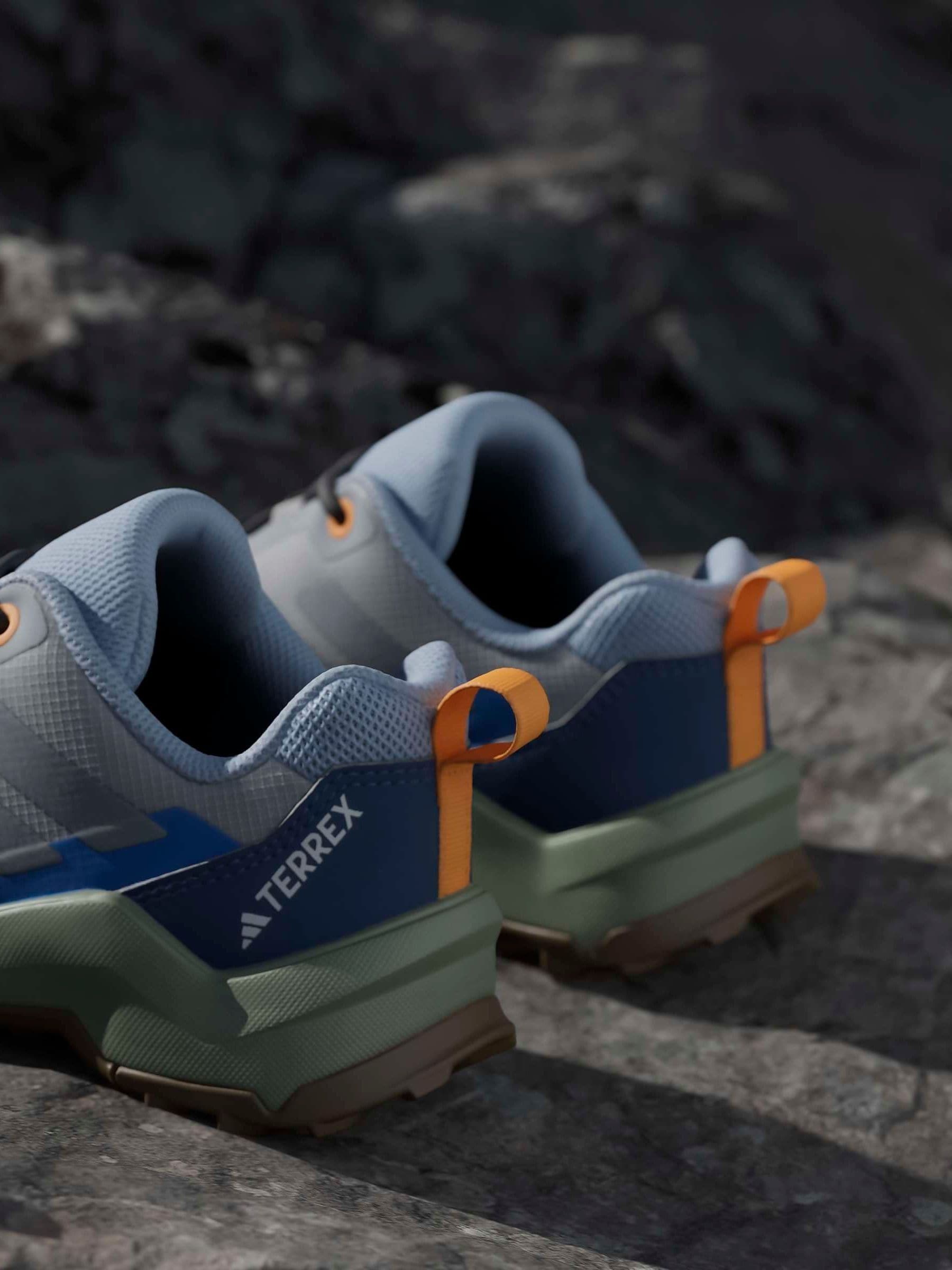 adidas Grey Terrex Ax4r Hiking Kids Trainers image 2