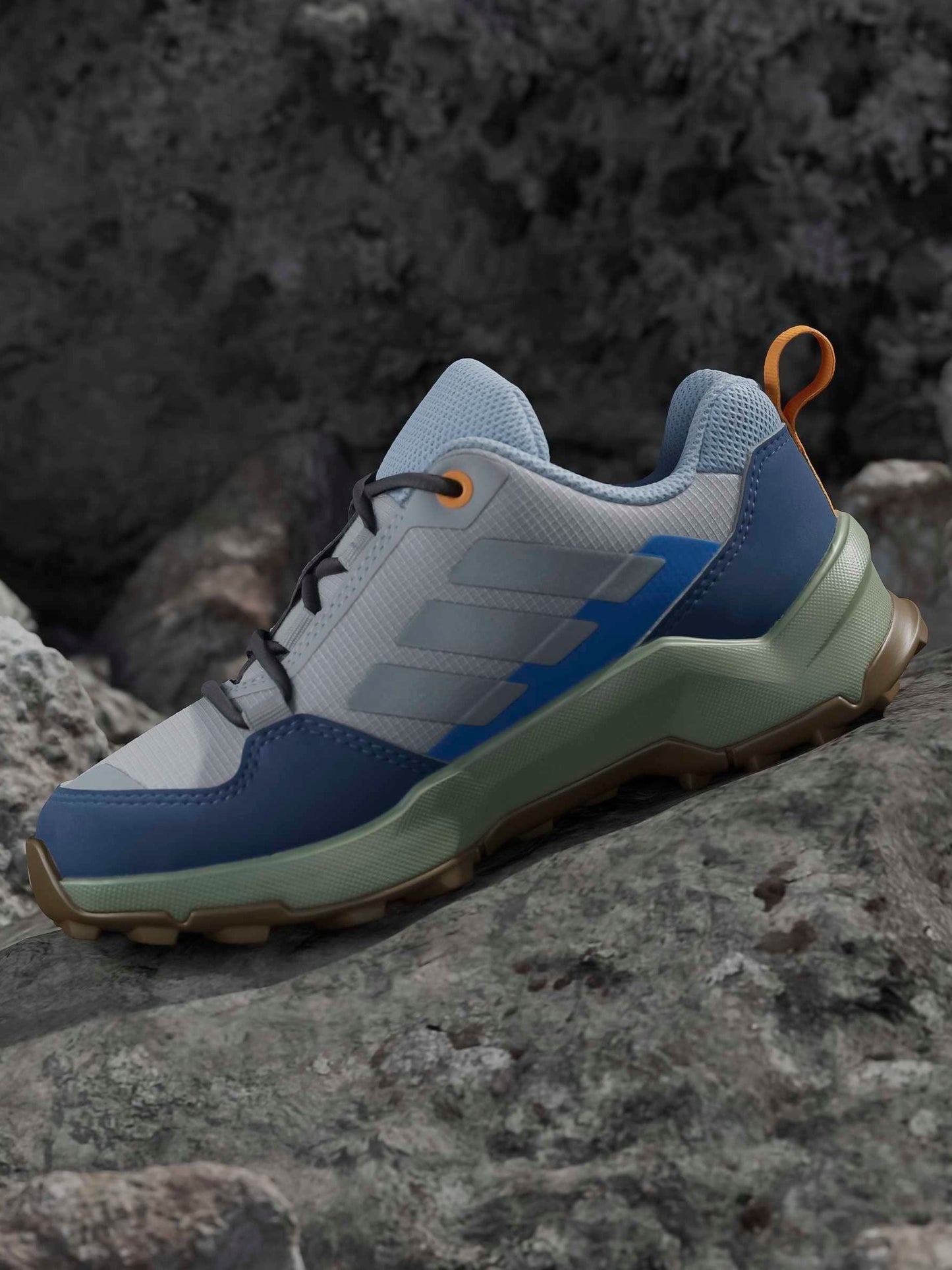 adidas Grey Terrex Ax4r Hiking Kids Trainers image 8