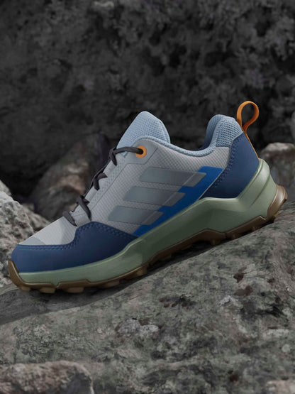 adidas Grey Terrex Ax4r Hiking Kids Trainers image 8