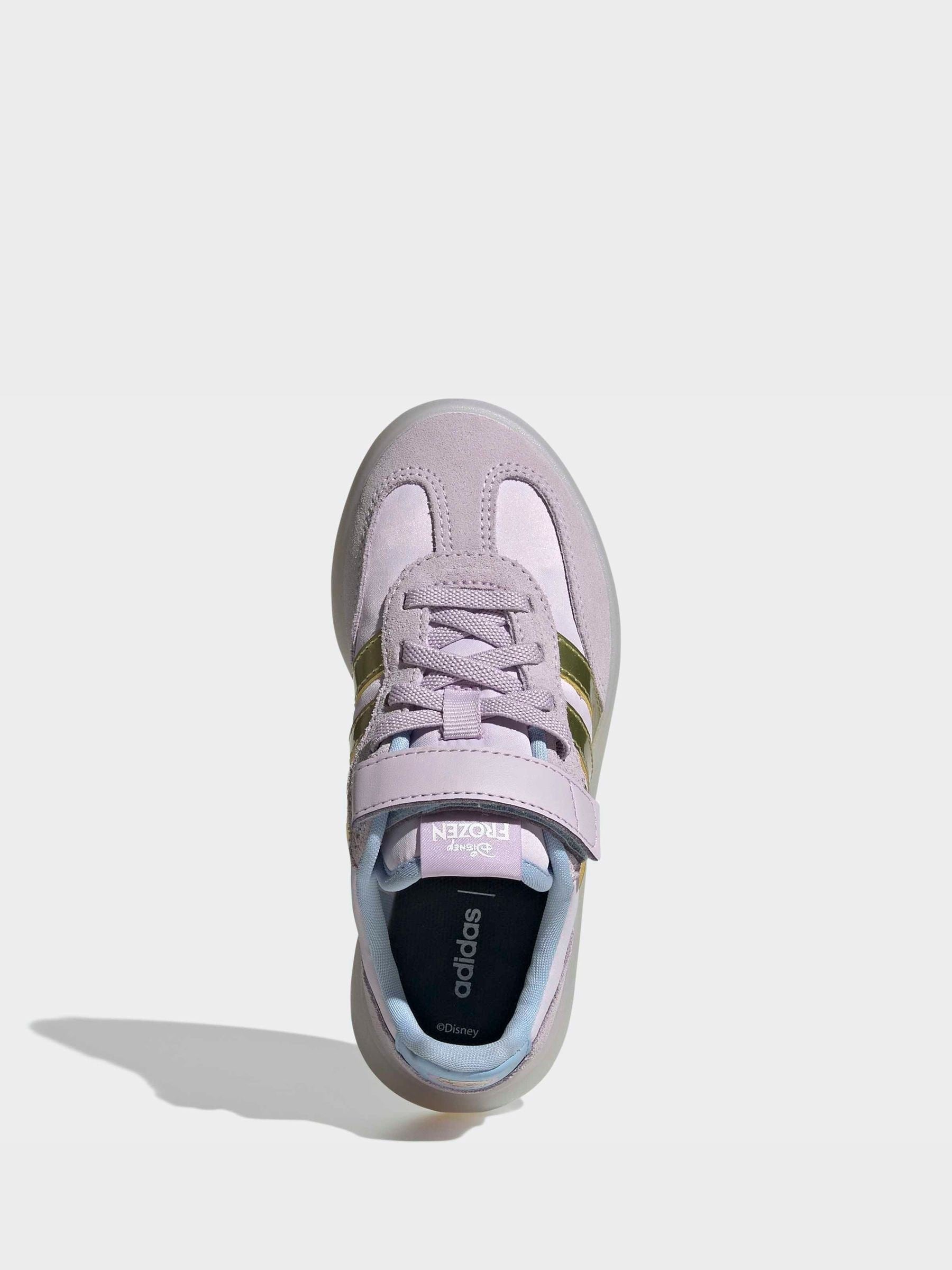 adidas Purple Disney Frozen Barreda Decode Kids Trainers image 6