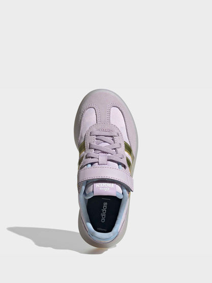 adidas Purple Disney Frozen Barreda Decode Kids Trainers image 6