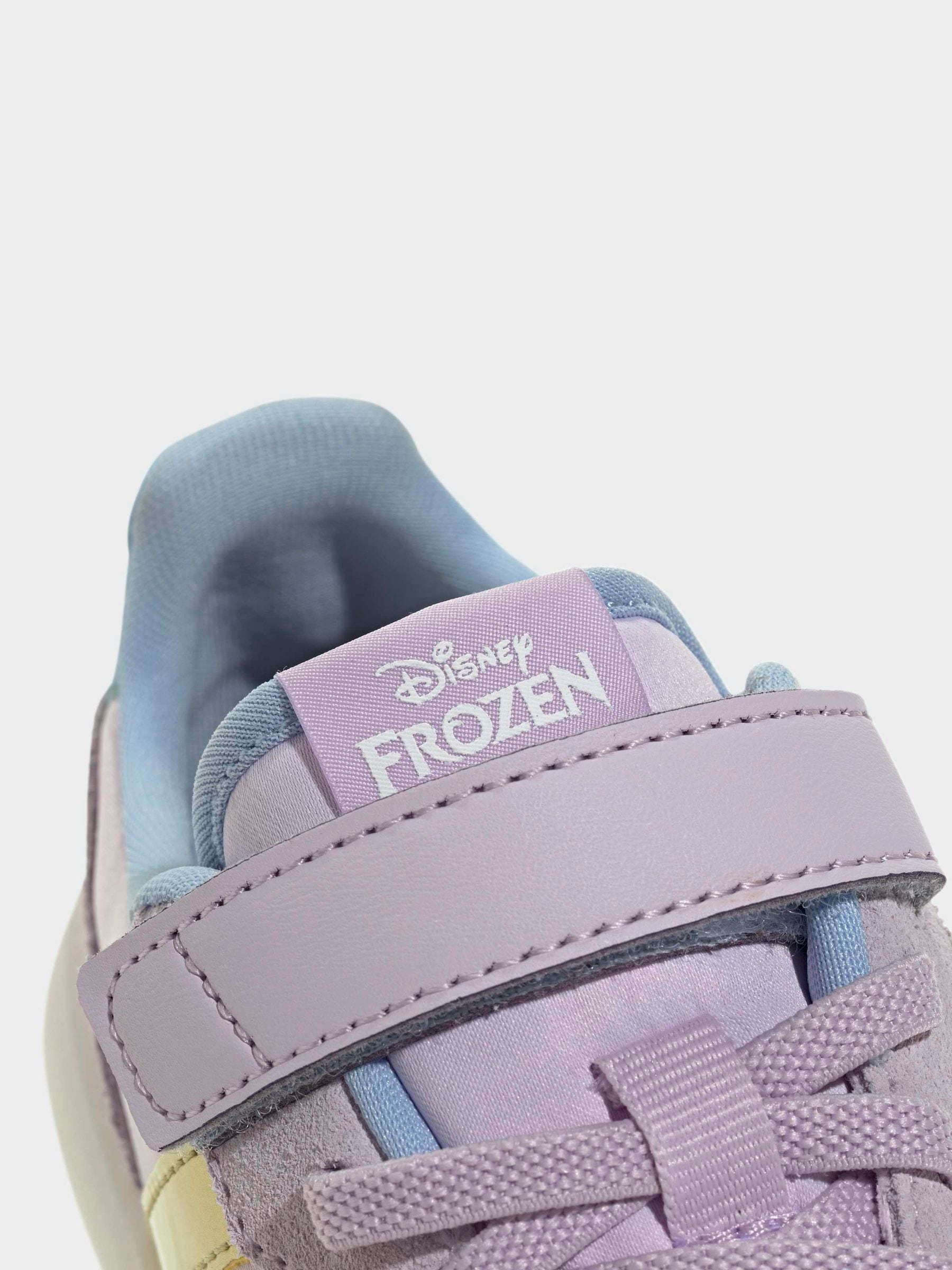 adidas Purple Disney Frozen Barreda Decode Kids Trainers image 8