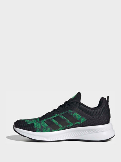 adidas Black Minecraft Fortarun 4.0 Junior Trainers image 4