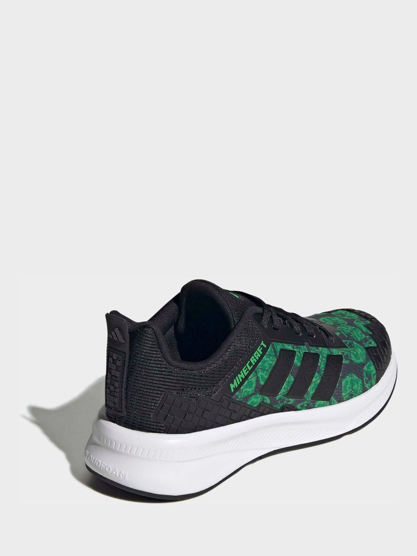 adidas Black Minecraft Fortarun 4.0 Junior Trainers image 5