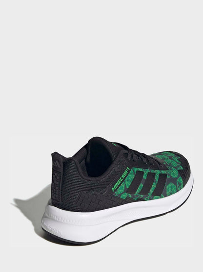 adidas Black Minecraft Fortarun 4.0 Junior Trainers image 5