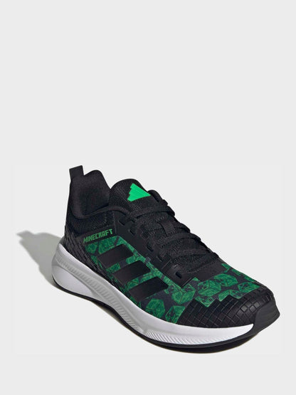 adidas Black Minecraft Fortarun 4.0 Junior Trainers image 6