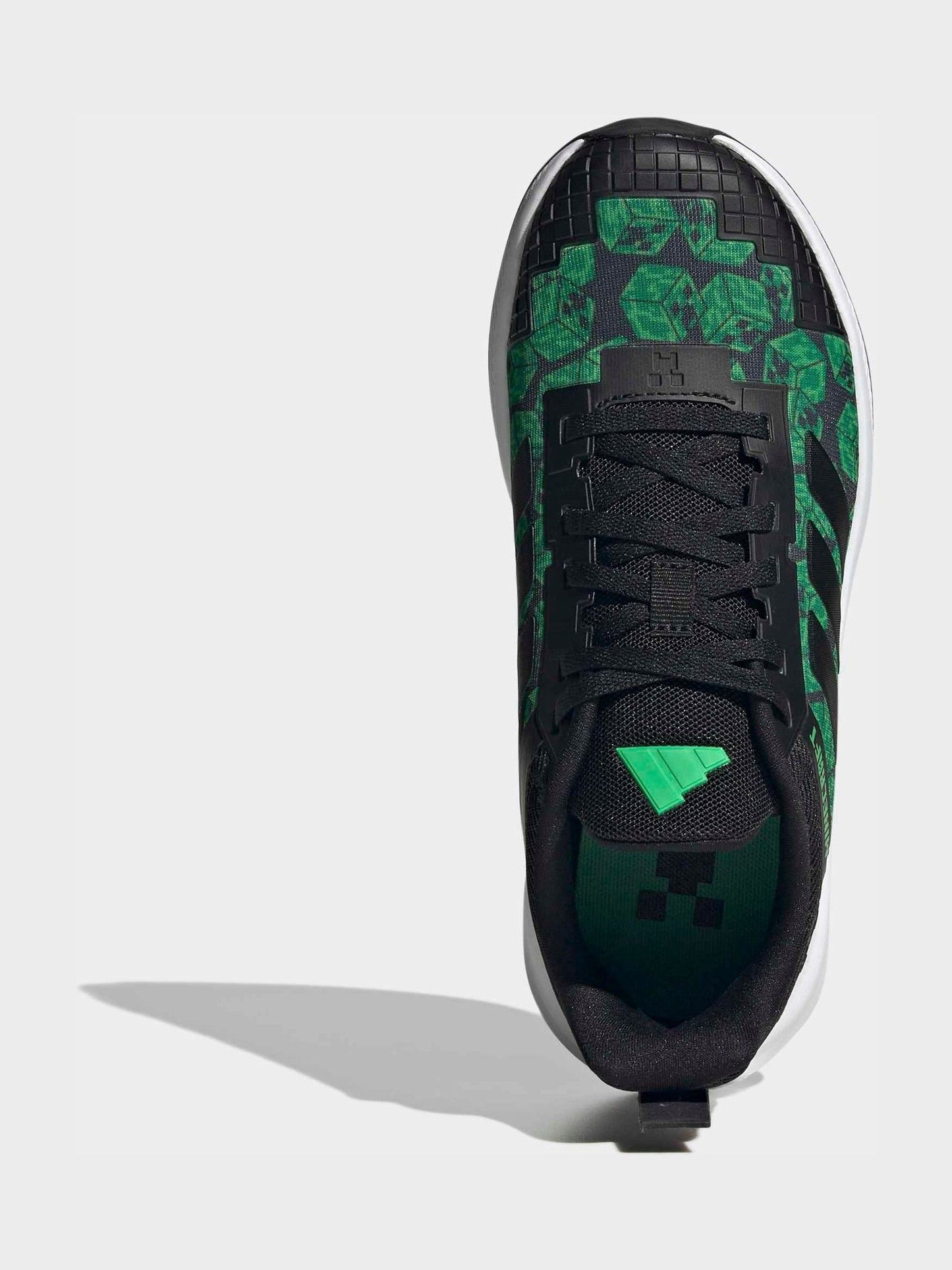 adidas Black Minecraft Fortarun 4.0 Junior Trainers image 8