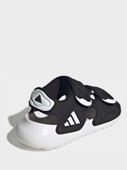 adidas Black AltaSwim 3 Kids Sandals image 4