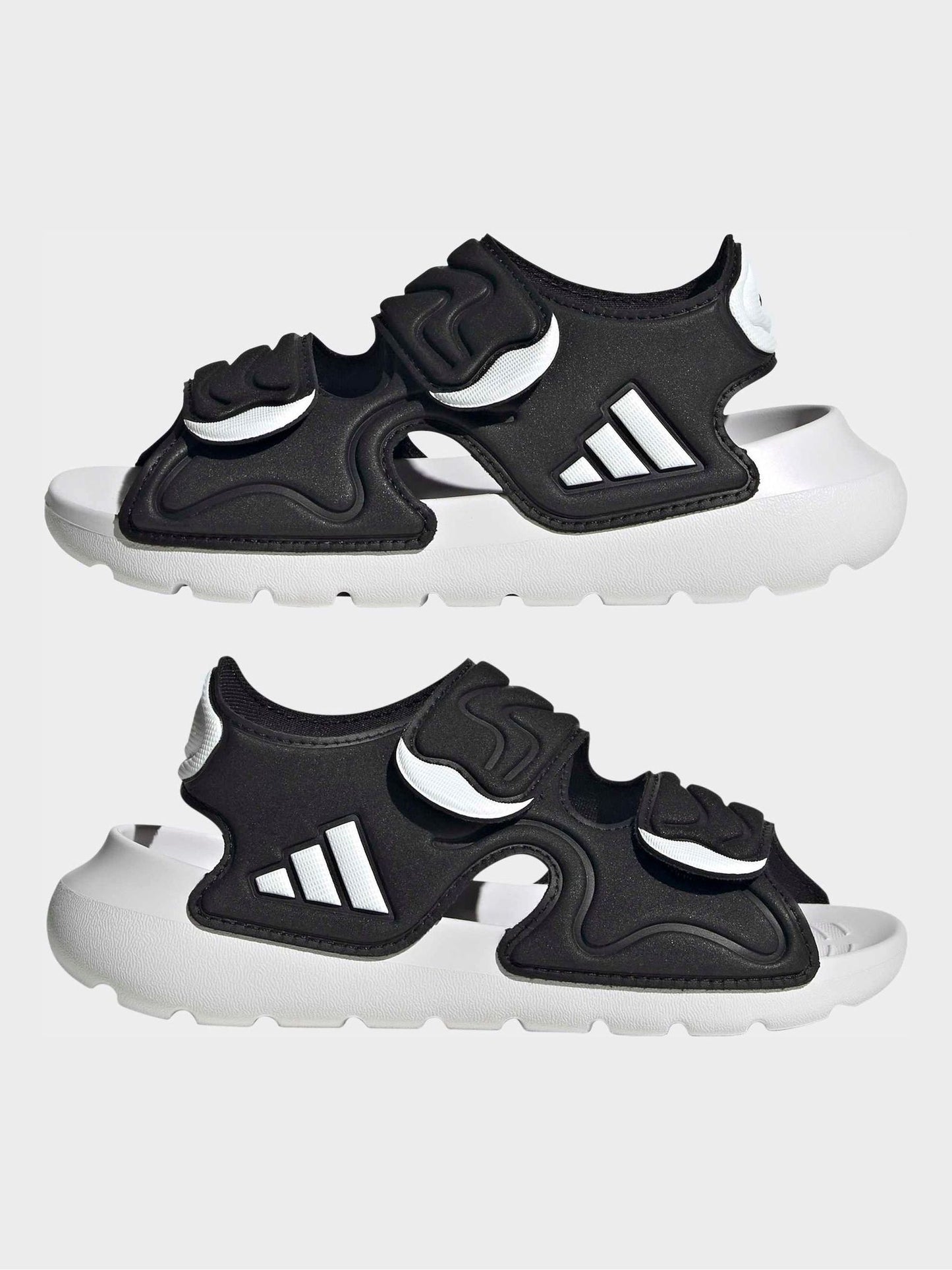 adidas Black AltaSwim 3 Kids Sandals image 6