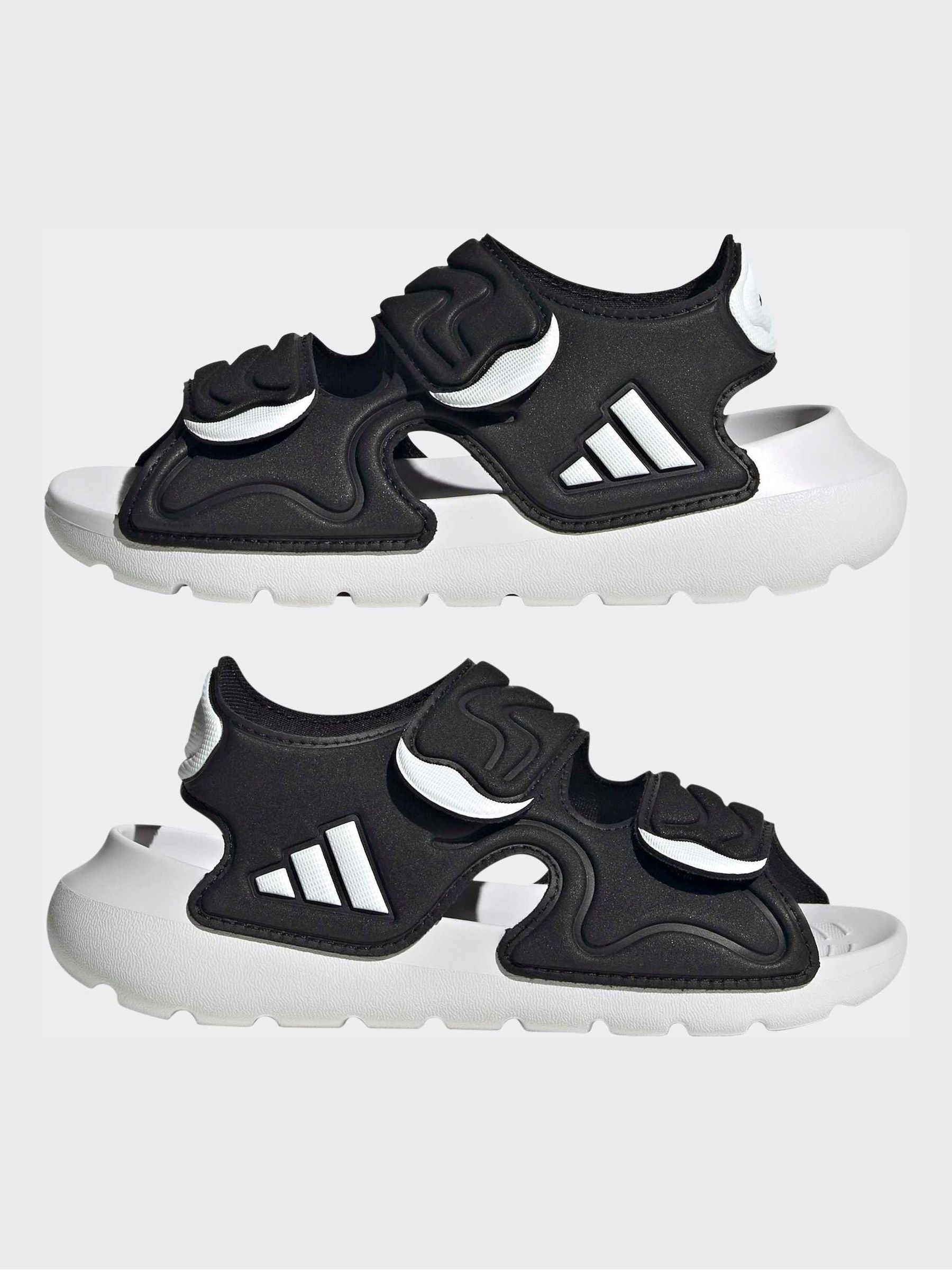 adidas Black AltaSwim 3 Kids Sandals image 6