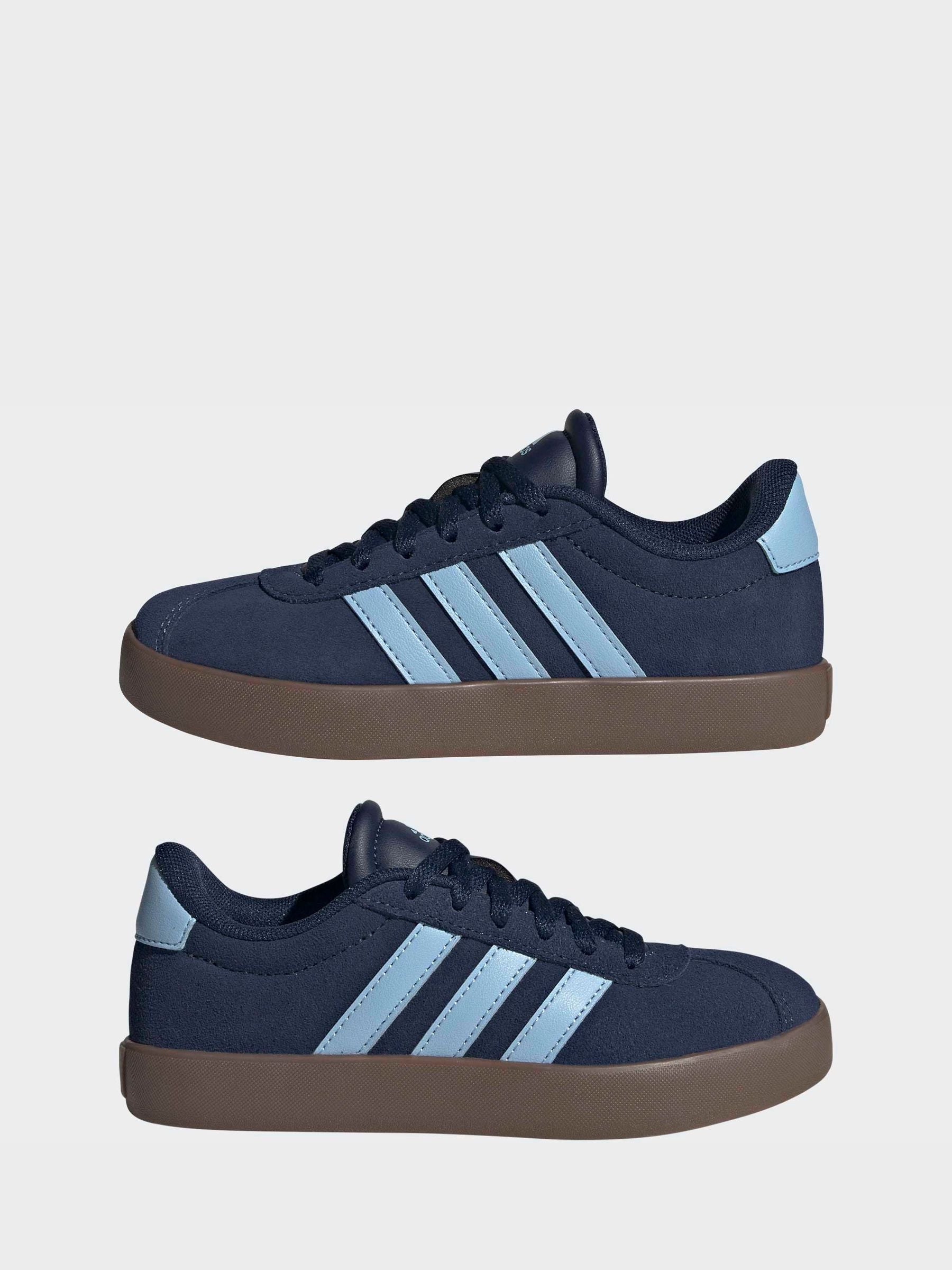 adidas Dark Blue VL Court 3.0 Trainers image 5