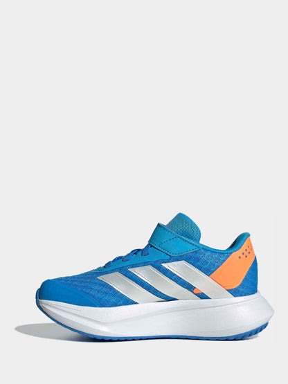 adidas Blue Duramo SL2 Elastic Lace Kids Trainers image 2