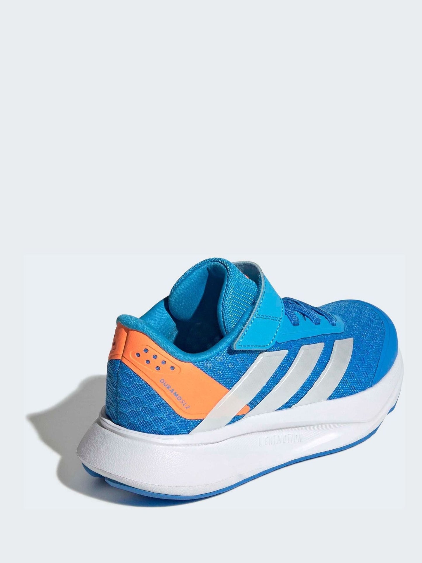 adidas Blue Duramo SL2 Elastic Lace Kids Trainers image 5