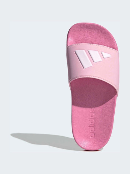 adidas Pink Adilette Logo Kids Sandals image 5