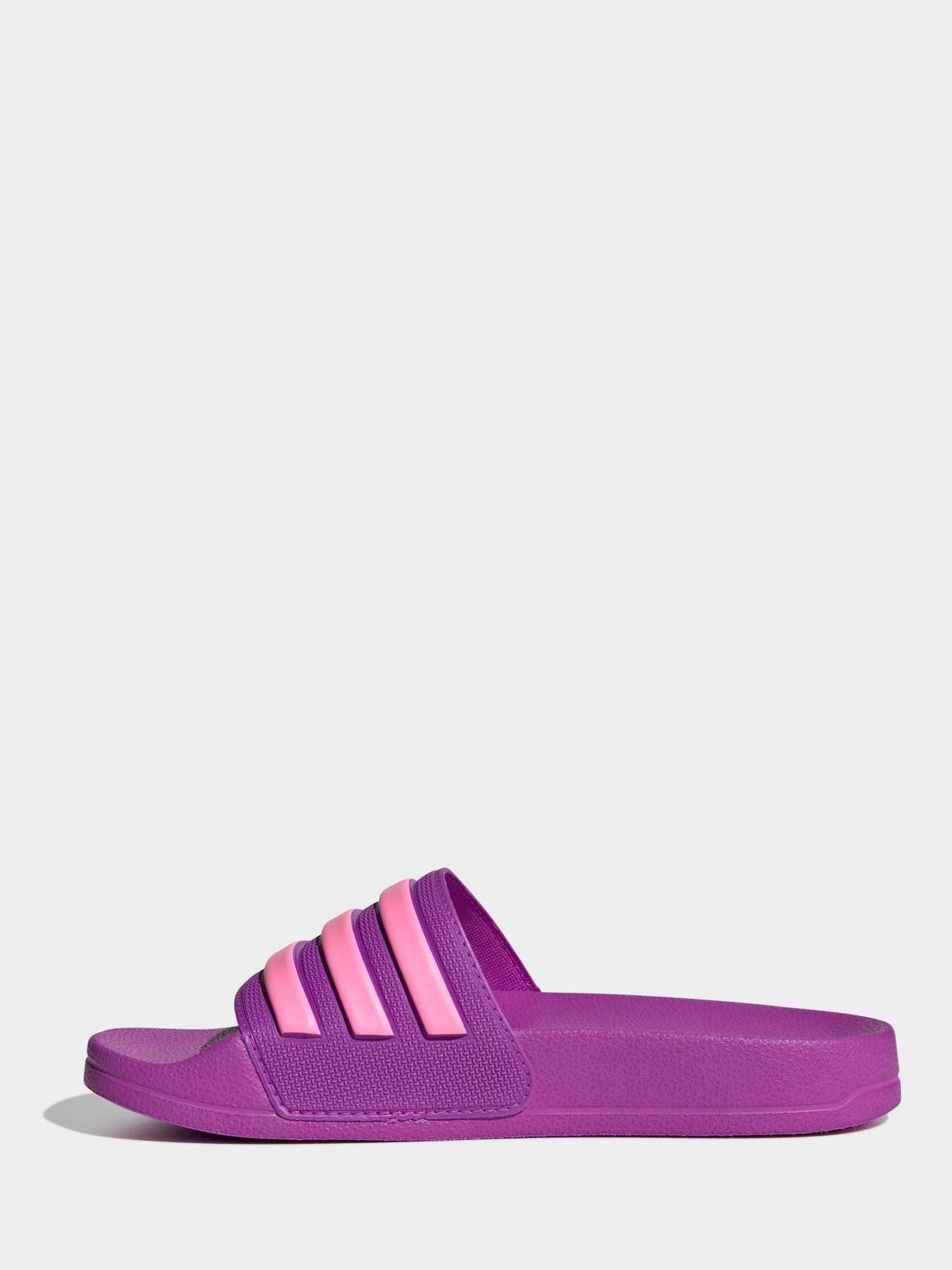 adidas Purple Adilette Kids Swim Sandals image 2