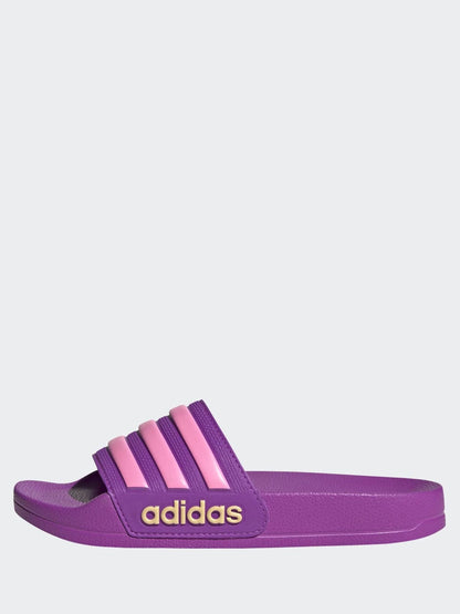 adidas Purple Adilette Kids Swim Sandals image 3