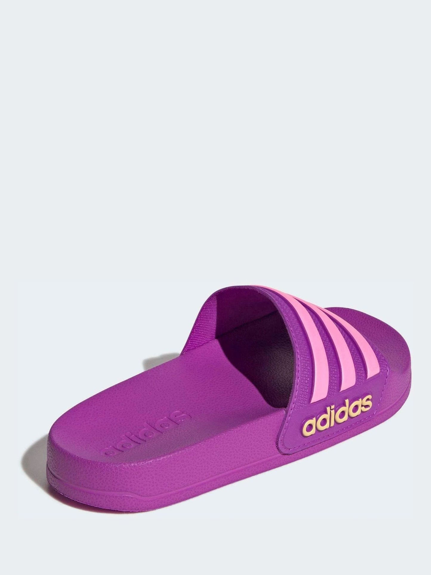 adidas Purple Adilette Kids Swim Sandals image 5