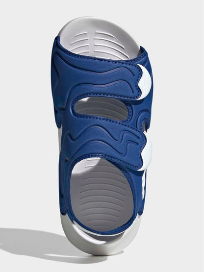 adidas Blue AltaSwim 3 Kids Sandals image 7