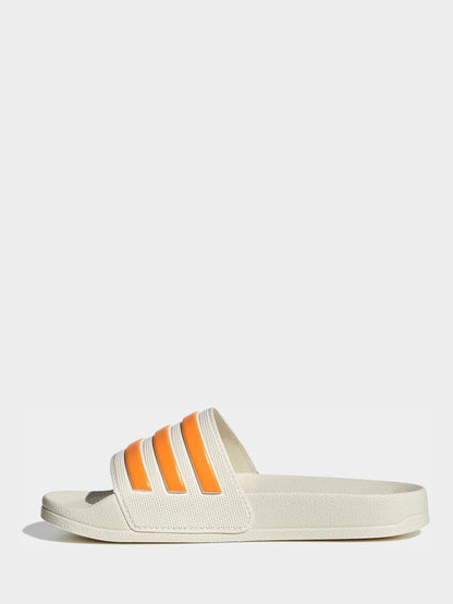 adidas White Adilette Kids Swim Sandals image 4