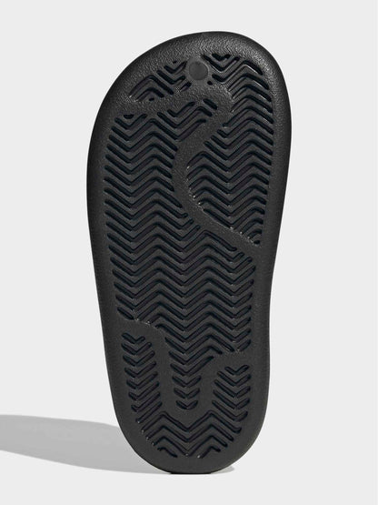 adidas Originals Black Adilette 00s Kids Slide Sandals image 4