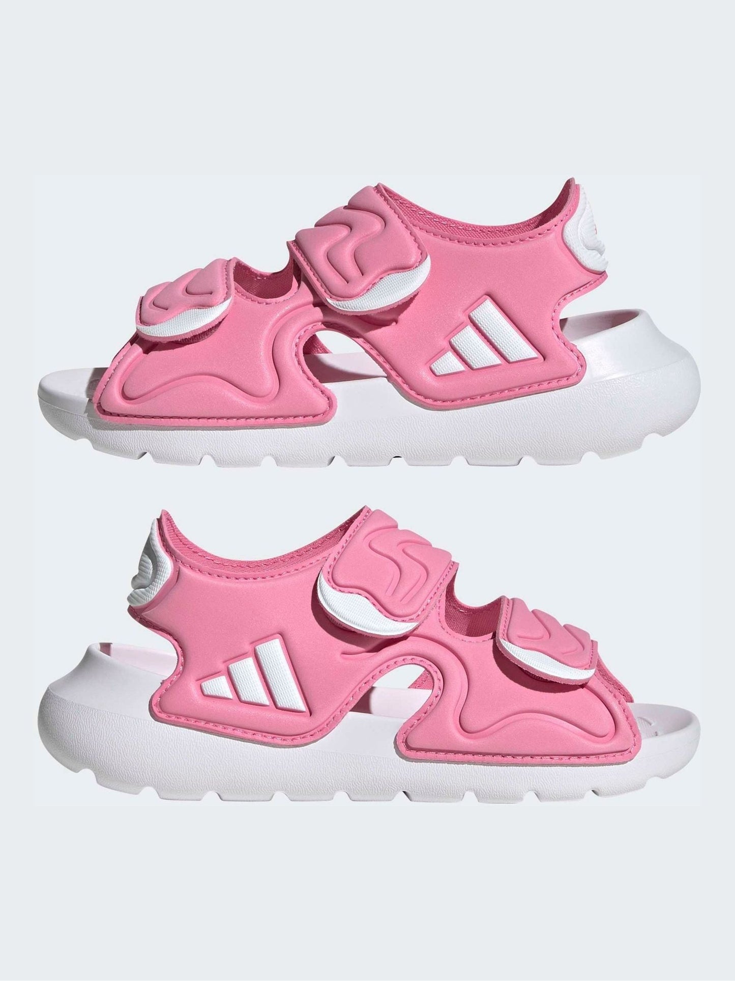 adidas Pink AltaSwim 3 Kids Sandals image 3