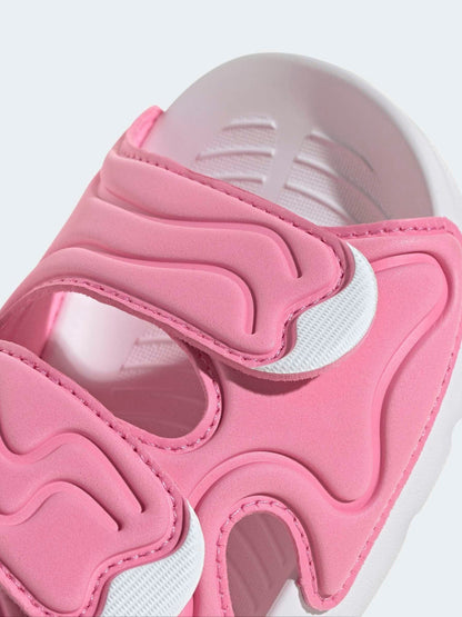 adidas Pink AltaSwim 3 Kids Sandals image 6