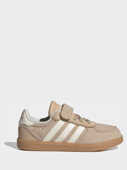 adidas Beige Breaknet Sleek Kids Trainers image 1