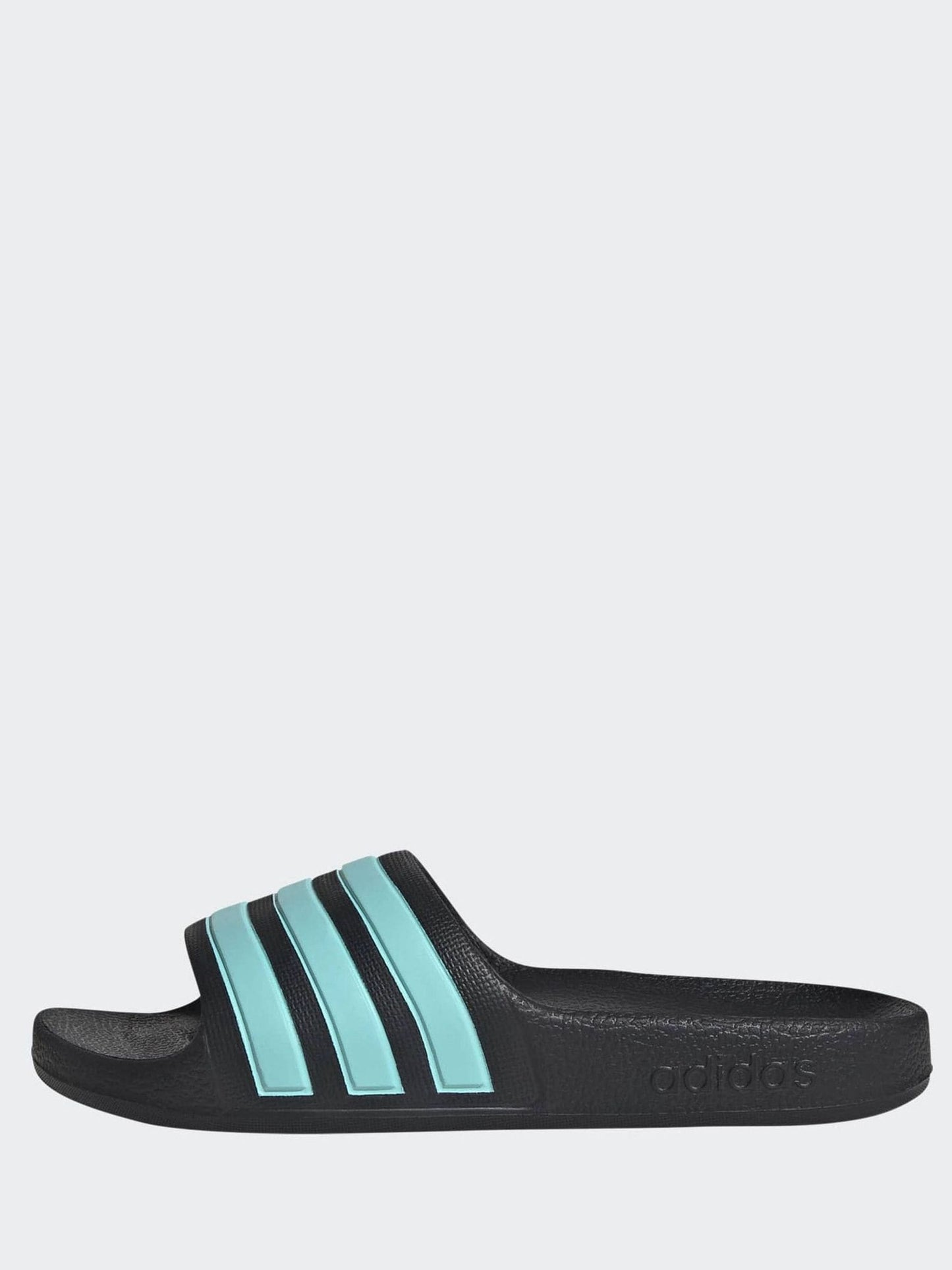 adidas Black/Blue Adilette Kids Swim Sandals image 4