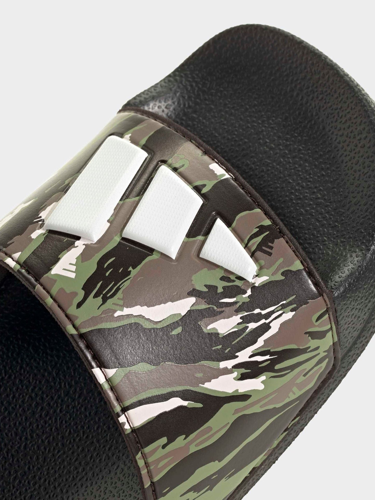 adidas Black Adilette Logo Kids Sandals image 9