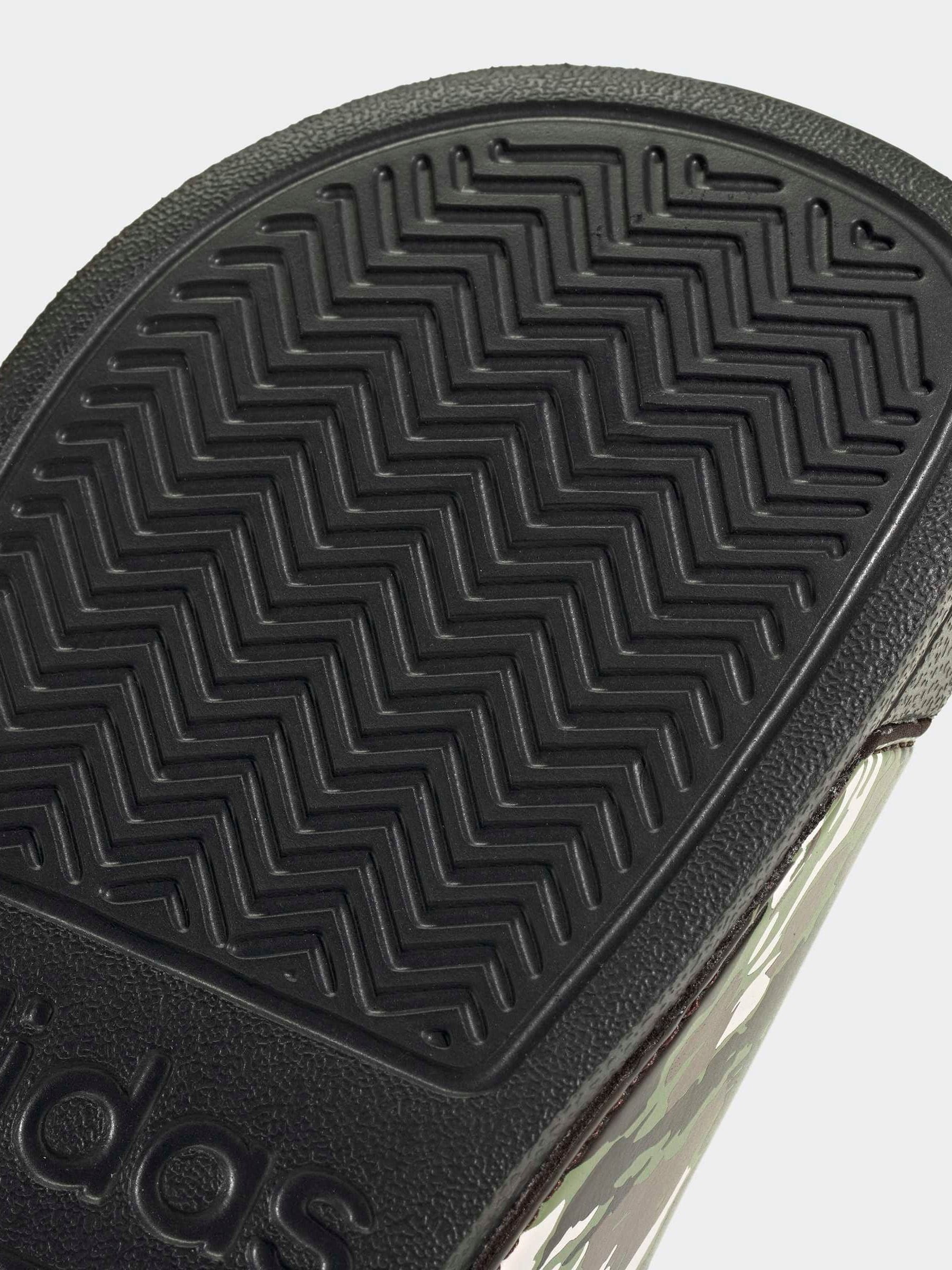 adidas Black Adilette Logo Kids Sandals image 10