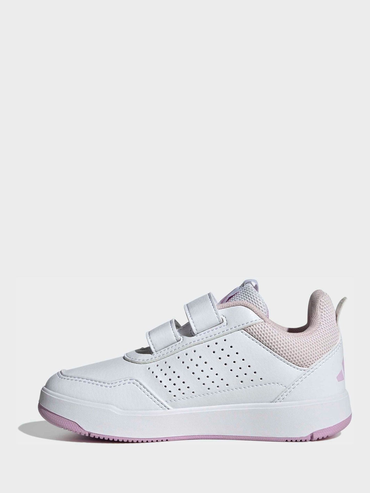adidas White/Multi Hook and Loop Tensaur Sport 3.0 Junior Trainers image 9